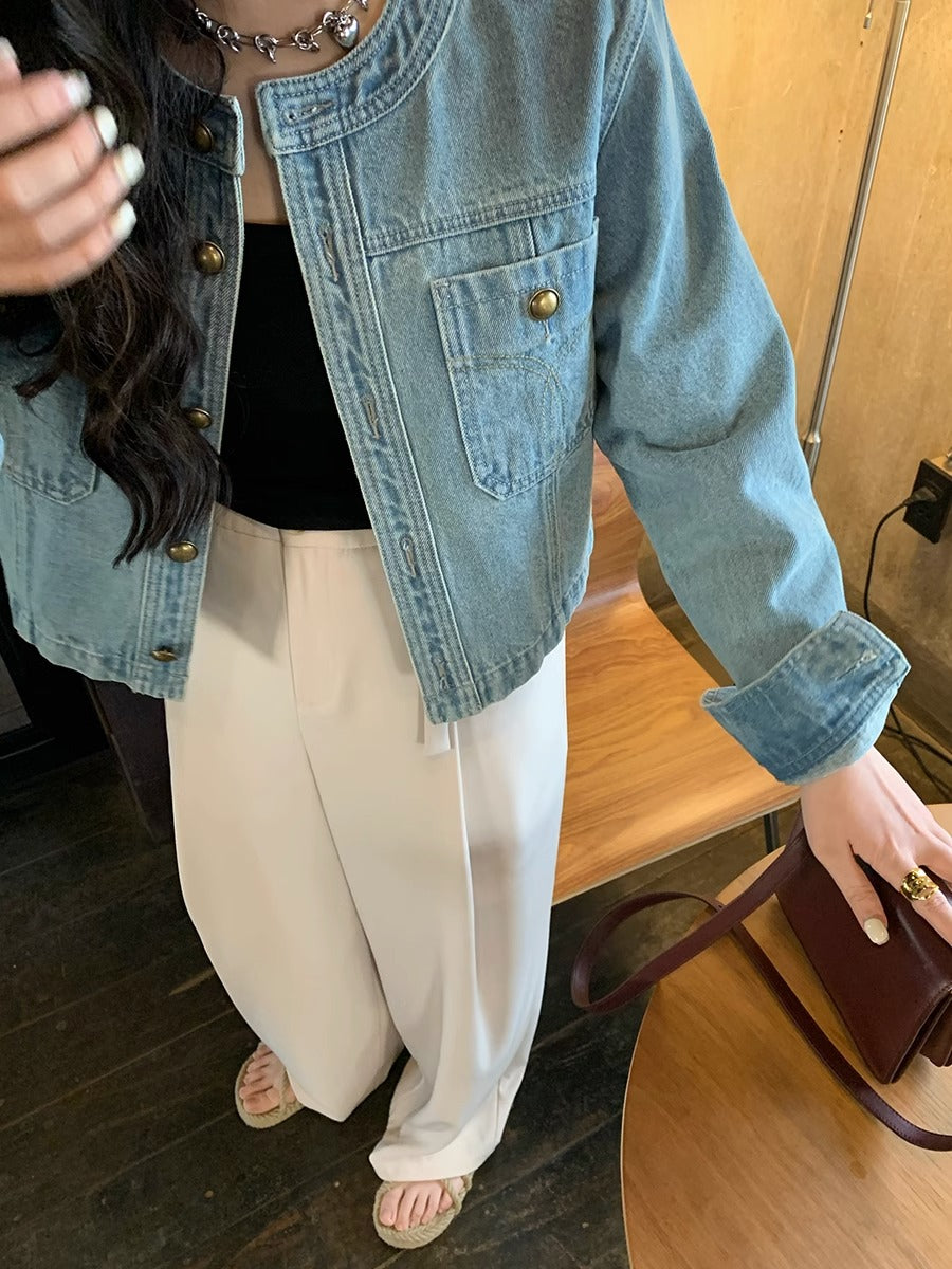 Blue Denim Women's Jacket