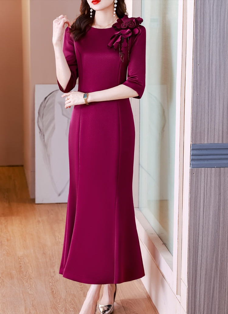 High End Elegant Fishtail Evening Dress