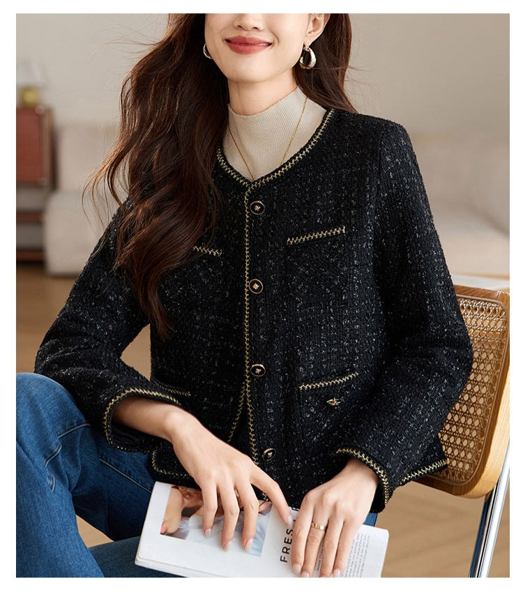 Black Elegant Women's Jacket