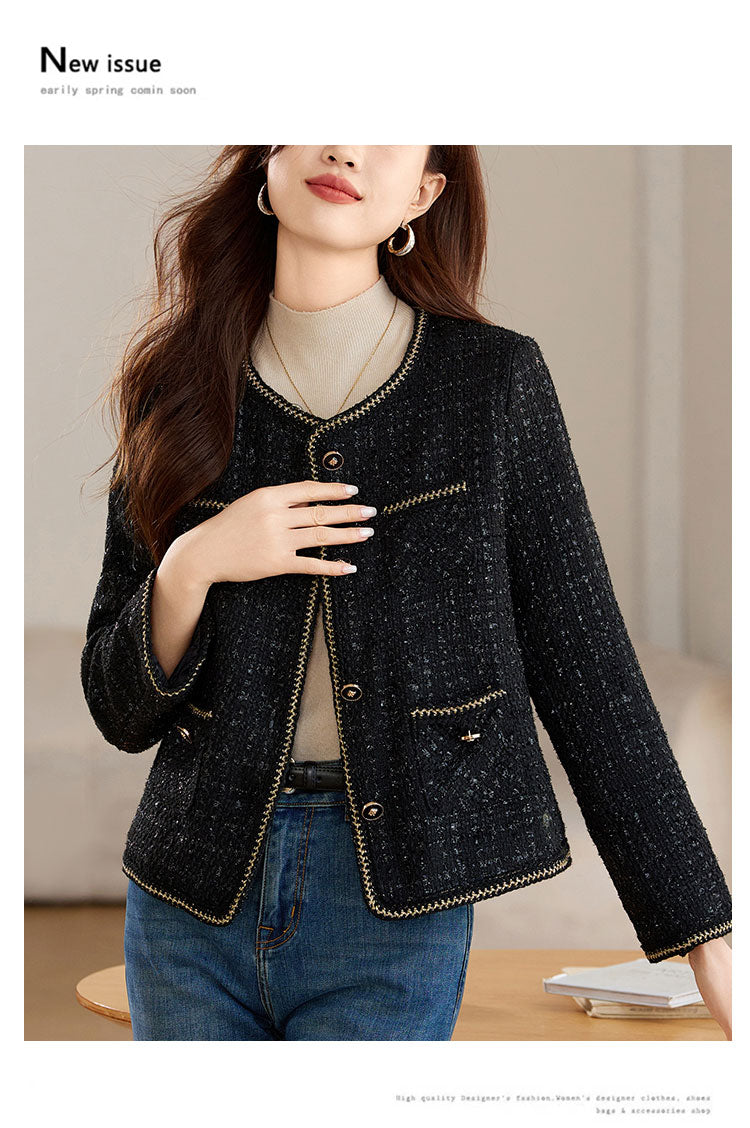 Black Elegant Women's Jacket