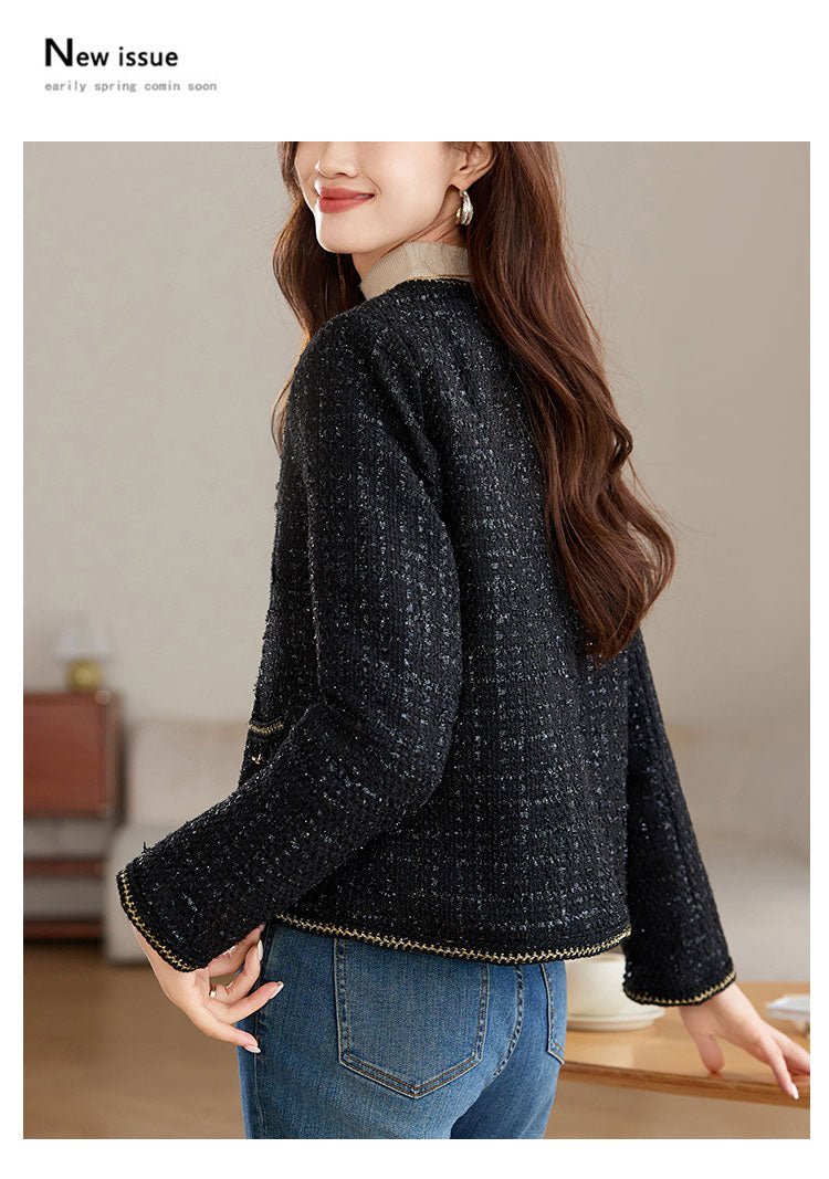 Black Elegant Women's Jacket