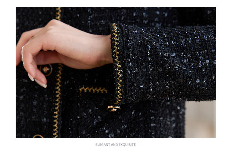 Black Elegant Women's Jacket
