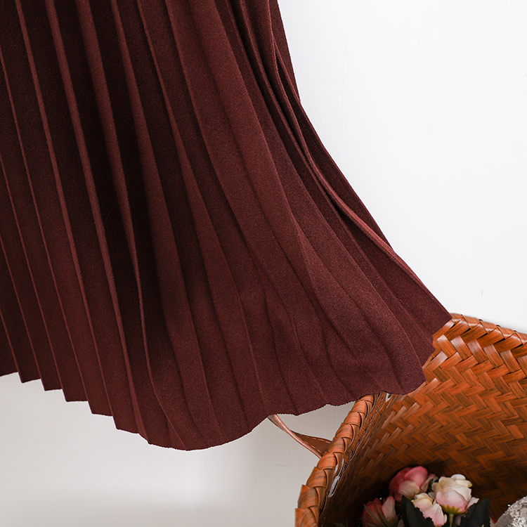 Versatile Classic Style Pleated Skirt