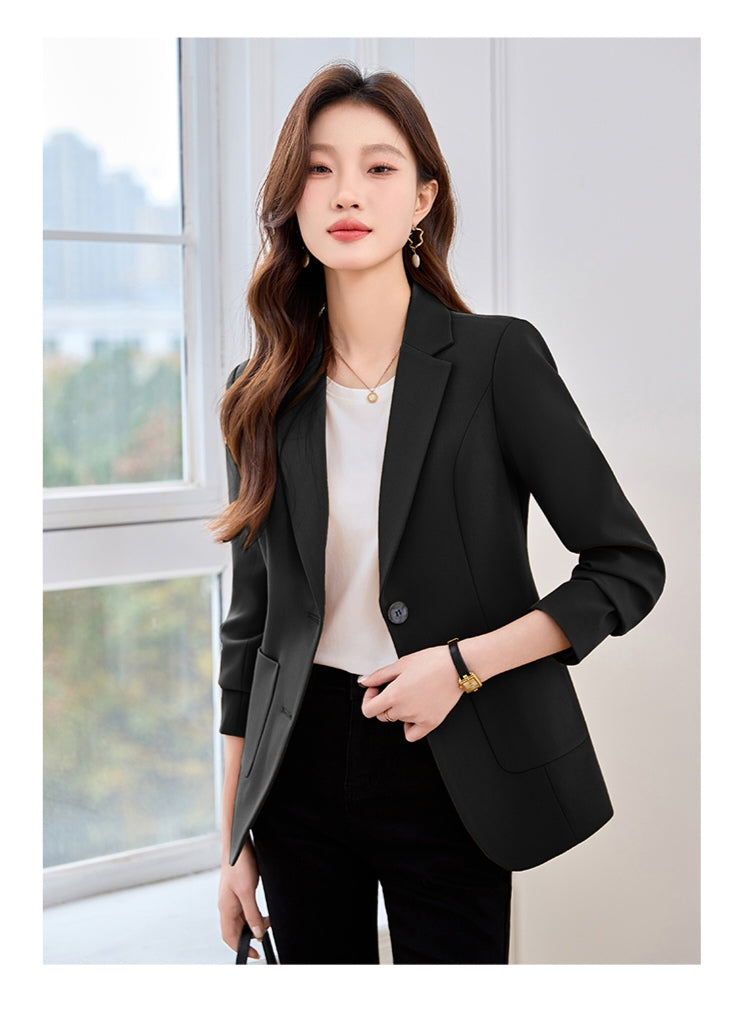 Professional Long-sleeved Suit Jacket for Women's
