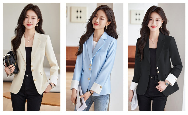 Korean Style Temperament Goddess Suit Jacket