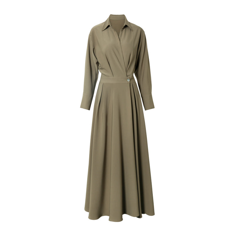 Sophisticated Pleated Dress