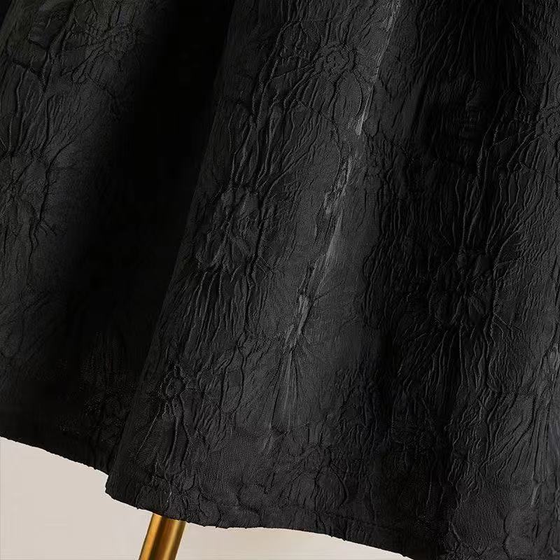 Vintage-Inspired A-Line Midi Skirt