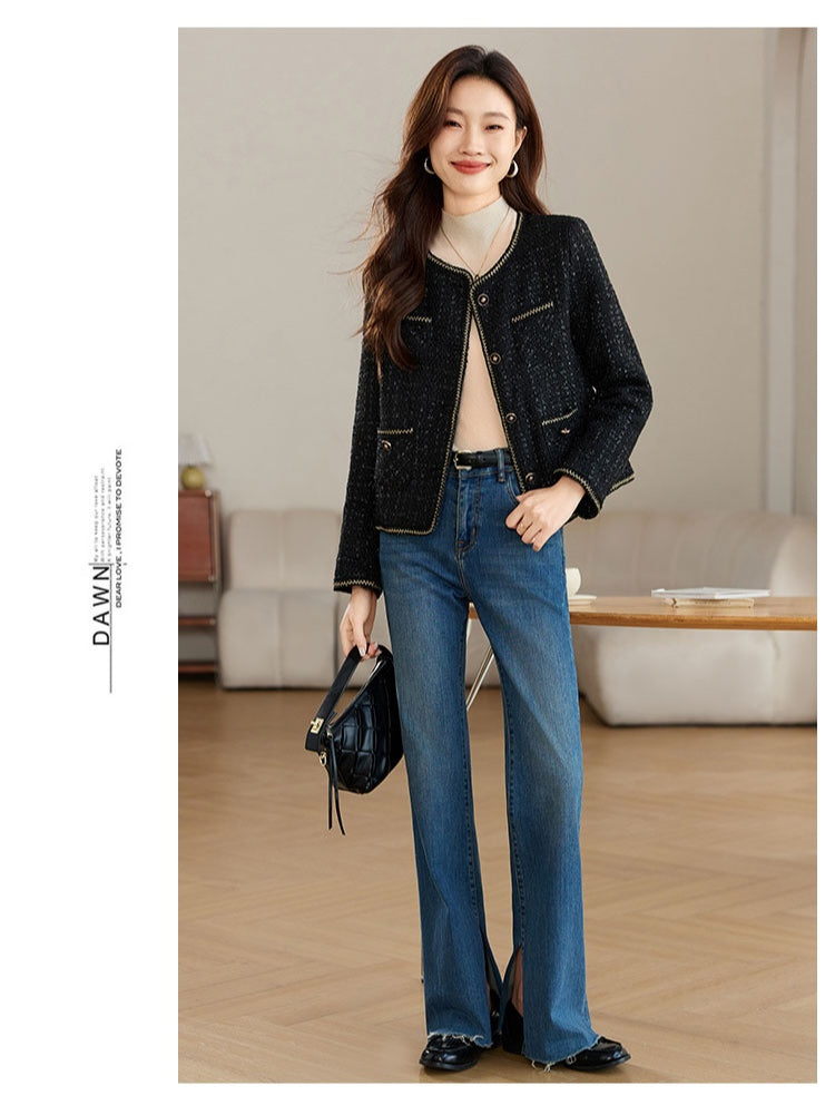 Black Elegant Women's Jacket