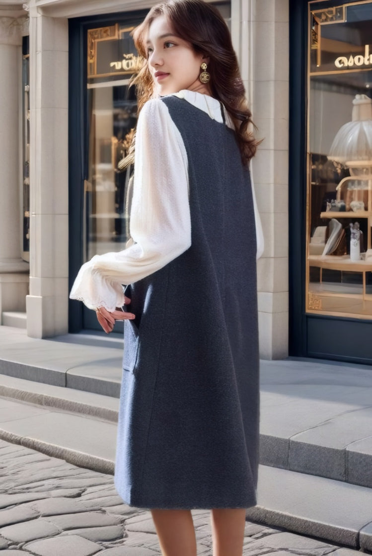 Dark Gray Loose Dress