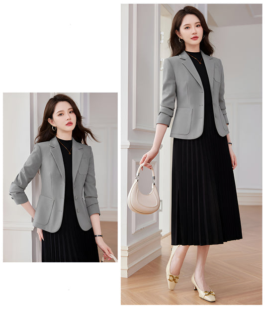 Autumn Goddess Style Short Suit Jacket For Women