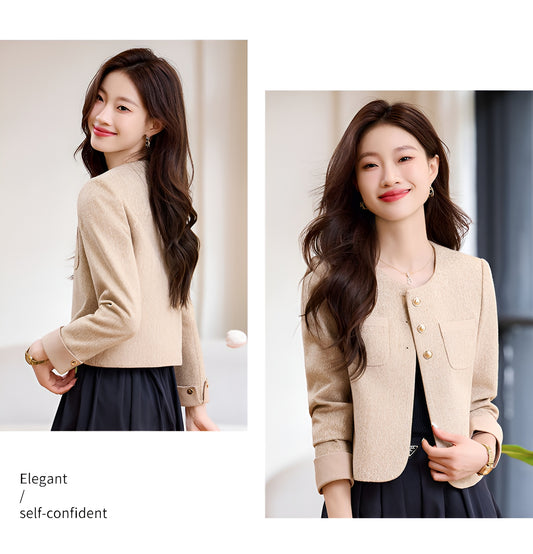 Autumn Goddess Style Short Women's Jacket