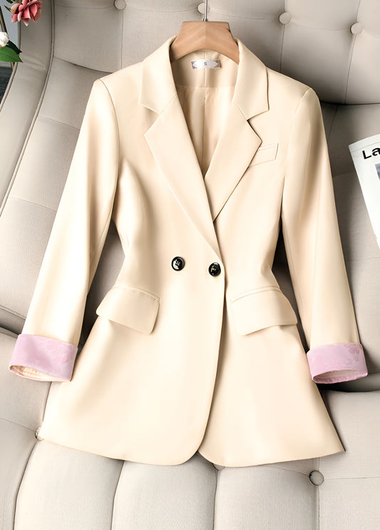 Casual Wide-cut Suit Jacket For Women